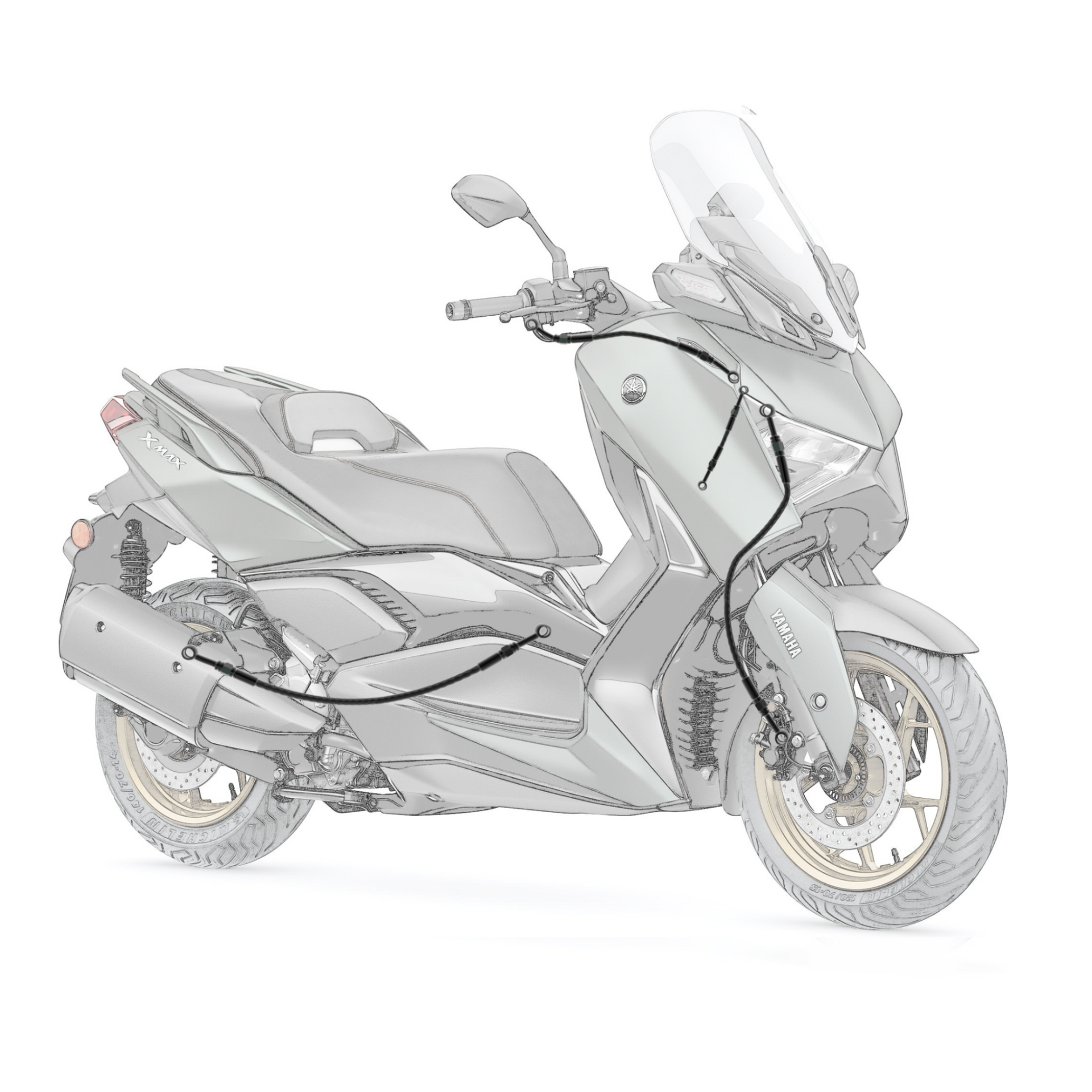 yamaha xmax油管